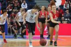 SKM berniukai metė iššūkį BC „Lietuvos rytas“ komandos šokėjoms