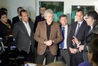 Premjeras A. Butkevičius lankėsi Lazdynų baseine