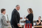 Pagerbimas savivaldybėje.