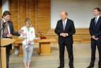 Vyriausybė apdovanojo olimpiečius.