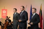 Šiandien iškilmingos ceremonijos metu inauguruotas naujasis Lietuvos sporto universiteto (LSU) rektorius