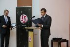 Inauguracijos akimirka