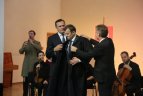 Inauguracijos akimirka