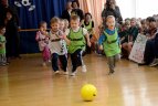 „Futboliuko“ turnyras Utenos vaikų lopšelyje-darželyje „Saulutė“