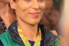 Į Lietuvą D. Valčiukaitė atvežė olimpinį bronzos medalį