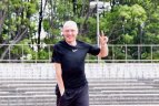 Lietuvos paralimpiečiai Japonijoje, kur lengvaatlečiams rengiama stovykla.