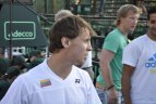 Ruanas Roelofse'as - Laurynas Grigelis 6:7, 6:3, 6:7, 4:6.