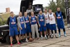 Gatvės krepšinio turnyro „Red Bull King of the Rock“ finalas
