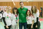 T. Tamašauskas sportavo su penkiamečiais