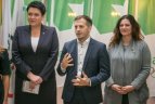 Lietuvos delegacijos palydėtuvės.
