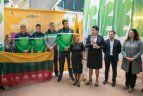 Lietuvos delegacijos palydėtuvės.