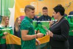 Lietuvos delegacijos palydėtuvės.