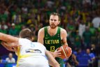 Europos vyrų krepšinio čempionatas. Lietuva – Ukraina 94:62.