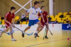 Lietuvos jaunių žaidynių grindų riedulio varžybos Vilniuje