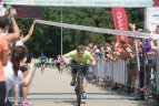 Bėgimo šventės Vilniuje akimirka