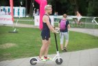Bėgimo šventės Vilniuje akimirka