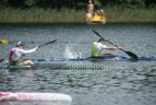 Lietuvos baidarių ir kanojų irklavimoirklavimo čempionato akimirka.