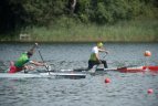 Lietuvos baidarių ir kanojų irklavimoirklavimo čempionato akimirka.