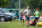 Lietuvos baidarių ir kanojų irklavimoirklavimo čempionato akimirka.