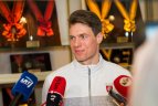 Lietuvos olimpiečiai Prezidentūroje.