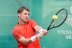 Geriausias Lietuvos tenisininkas R. Berankis Vilniuje.