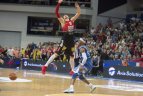 Vilniuje pergalę 73:72 (18:20, 24:22, 17:15, 14:15) iškovojo „Neptūnas“.