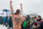 „Red Bull Jump & Freeze“ Liepkalnyje.