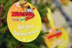 "Kibirkšties-Tichės-Iki" krepšininkės su savo gerbėjais puošė eglutę