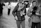 Krepšininkės lankėsi "Gyvybės vagonėliuose"
