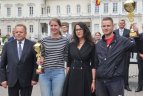 Finišas Si. Daukanto aikštėje