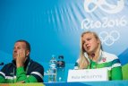 Spaudos konferencija.