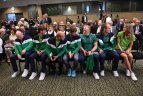 Lietuvos olimpiečių palydėtuvės į Rio de Žaneiro olimpines žaidynes.