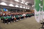 Lietuvos olimpiečių palydėtuvės į Rio de Žaneiro olimpines žaidynes.