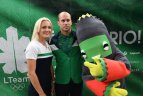 Lietuvos olimpiečių palydėtuvės į Rio de Žaneiro olimpines žaidynes.