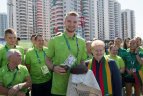 Rio 2016. Lietuvos Prezidentė D.Grybauskaitė lankėsi olimpiniame kaimely