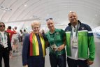 Rio 2016. Lietuvos Prezidentė D.Grybauskaitė lankėsi olimpiniame kaimely