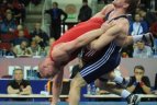 Europos imtynių čempionatas. Laimučio Adomaičio kova (iki 85 kg)