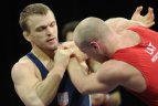 Europos imtynių čempionatas. Laimučio Adomaičio kova (iki 85 kg)