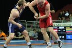 Europos imtynių čempionatas. Laimučio Adomaičio kova (iki 85 kg)