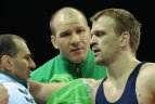 Europos imtynių čempionatas. Laimučio Adomaičio kova (iki 85 kg)
