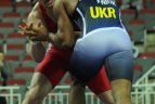 Europos imtynių čempionatas. Laimučio Adomaičio kova (iki 85 kg)