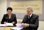 Pasirašytas LTOK ir KKSD susitarimas.