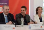 TOK prezidento Jacques Rogges spaudos konferencija.