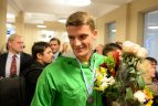 Iš pasaulio irklavimo čempionato Pietų Korėjoje grįžo Lietuvos irkluotojai.