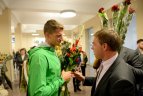 Iš pasaulio irklavimo čempionato Pietų Korėjoje grįžo Lietuvos irkluotojai.