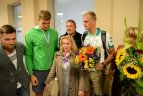 Iš pasaulio irklavimo čempionato Pietų Korėjoje grįžo Lietuvos irkluotojai.