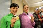 Iš pasaulio irklavimo čempionato Pietų Korėjoje grįžo Lietuvos irkluotojai.