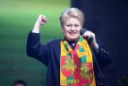 Lietuvos krepšinio rinktinės sutiktuvės Vilniuje.