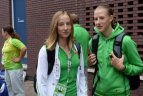 Europos jaunimo olimpinio festivalio dalyviai grįžo į Lietuvą.