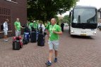 Europos jaunimo olimpinio festivalio dalyviai grįžo į Lietuvą.